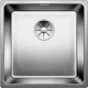 Мойка для кухни Blanco Andano 400-IF 522957 нерж сталь с зеркальной полировкой квадратная  (522957)