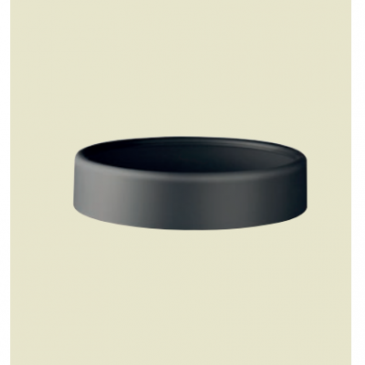 NOFER BLACK 14029.N Кольцо для мусорных пакетов для круглого ведра  270 мм, пластик/черное