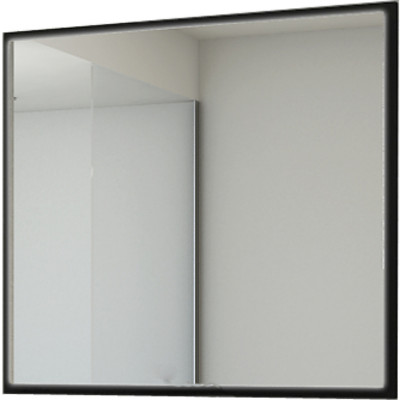 Зеркало Cezares Tiffany 98 45047 с подсветкой Nero grafite с системой антизапотевания подвесная
