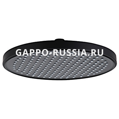 Верхний душ Gappo черный (G004-26)