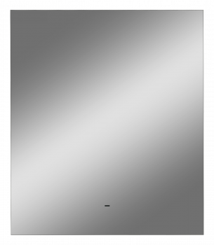 Зеркало подвесное в ванную Misty Нембус подогрев подсветка сенсорное 600x700 прямоугольное белый (НЕМ-02-60/70-14)