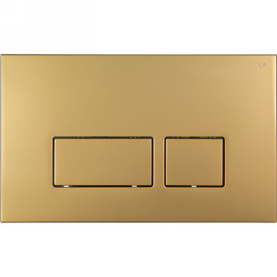 Клавиша смыва Boheme 664-G золото пластик