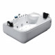 Акриловая ванна GEMY G9085 K R 180х116х69 см с гидромассажем, белая  (G9085 K R)