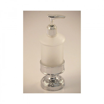 Magliezza Fiore 80109-cr дозатор для жидкого мыла, хром/стекло