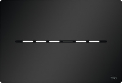 TECEsolid Электронная панель смыва с бесконтактной активацией, питание от сети 12 В, цвет черный матовый (9240455)