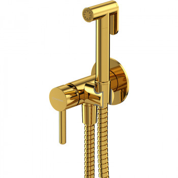 Гигиенический душ со смесителем Whitecross Y gold SYSYBI2GL золото
