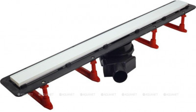 Душевой лоток Pestan Confluo Frameless Line White Glass 13701214, 750мм  Нержавеющая сталь / ABS-пластик