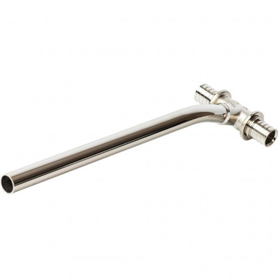 Трубка для подкл-я радиатора STOUT Т-образная 16/1000 для труб из сшитого полиэтилена аксиальный SFA-0026-161016