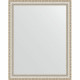 Зеркало настенное Evoform Definite 95х75 BY 3270 в багетной раме Версаль серебро 64 мм  (BY 3270)