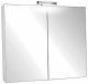 Зеркальный шкаф 80 см, Jacob Delafon «PRESQU'ILE» (EB928-J5), белый  (EB928-J5)