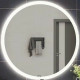 Зеркало в ванную SanVit Арт 90 zart90 с подсветкой с инфракрасным выкл округлое  (zart90)