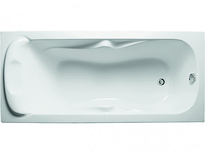 Ванна акриловая Marka One DIPSA 170x75 прямоугольная 175 л белая (12017894)