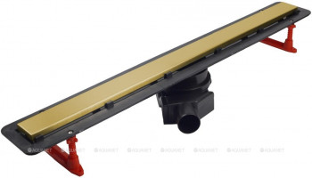 Душевой лоток Pestan Confluo Frameless Line Gold 13701220, 450мм  Нержавеющая сталь / ABS-пластик