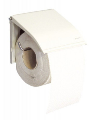 MERIDA U1B держатель туалетной бумаги для бытовых рулонов эмалированный