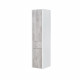 Шкаф-колонна Roca Ronda левый, белый матовый/бетон ZRU9303005  (ZRU9303005)
