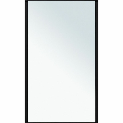 Зеркало в ванную Allen Brau Infinity 60 1.21019.BL с подсветкой черное с сенсорным выключателем