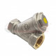 Фильтр сетчатый с никелевым покрытием угловой для газа внутр/внутр. VALFEX STANDART 25, 1