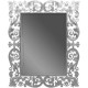 Зеркало в ванную Armadi Art Caprice 562 80х100 см с подсветкой, поталь серебро  (562)