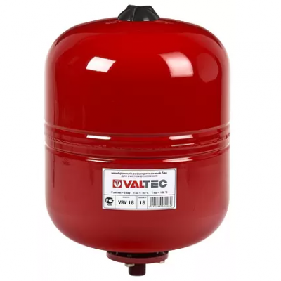 Бак расширительный для отопления 18л. красный VALTEC (VT.RV.R.060018)