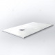 Душевой поддон RGW ST-W Stone Tray прямоугольный 700x1500 белый глубина 12мм (16152715-01)  (16152715-01)