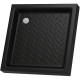 Керамический душевой поддон RGW CER CR B 90x90 19170199-04 черный квадратный  (19170199-04)
