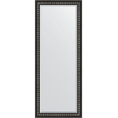 Зеркало напольное Evoform Exclusive Floor 199х80 BY 6108 с фацетом в багетной раме Черный ардеко 81 мм