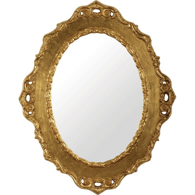 Зеркало для ванной подвесное Migliore CDB 105 24965 бронза округлое