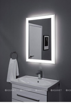 Зеркало в ванную Aquanet Алассио 12085 LED подвесное (00196640)