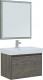 Мебель для ванной Aquanet Nova Lite 75 дуб рошелье (1 ящик) напольная/подвесная (00242295)  (00242295)