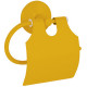 Держатель для туалетной бумаги Creavit Ducky BR20213Y с крышкой желтый  (BR20213Y)