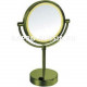 Косметическое зеркало с подсветкой Gappo настольное бронза (G6203-4) 20x20 см  (G6203-4)