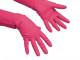 Резиновые перчатки многоцелевые S, красные Красный (100749)
