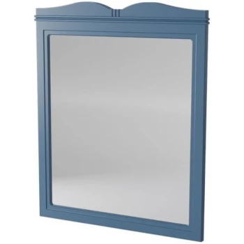 Зеркало для ванной 76х89,1 см синий матовый Caprigo Borgo 33431-B136 прямоугольное