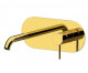Remer X STYLE X15KBBG Настенный смеситель для раковины - внешняя часть (золото шлифованное)  (X15KBBG)