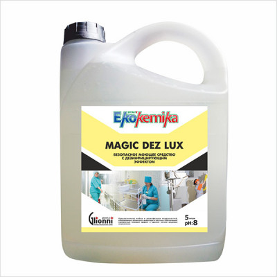 Ekokemika Magic Dez Lux безопасное моющее средство с дезинфицирующим эффектом, 5 л