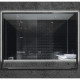 Зеркало в ванную Armadi Art Vallessi 551/2 80х80 см с полочкой, с подсветкой, черный матовый  (551/2)