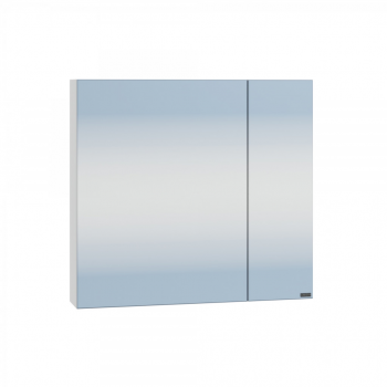 Зеркало-шкаф Санта Аврора 70 универсальный (700334), белый