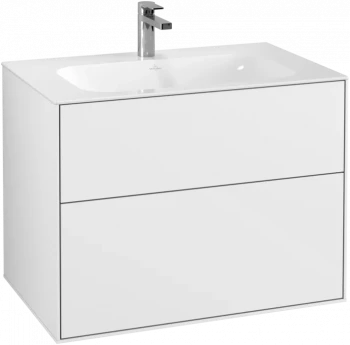 Тумба для ванной Villeroy & Boch Finion (F01000GF) Glossy White Lacquer 79.6х59.1х49.8 см подвесная