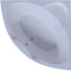 Акриловая угловая ванна AQUATEK Поларис-1 140х140 POL1-0000030 (Белый)  (POL1-0000030)