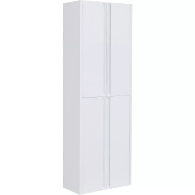 Шкаф-пенал для ванной комнаты Allen Brau Fantasy 60х180х32.2 подвесной, белый матовый (1.11008.WM)