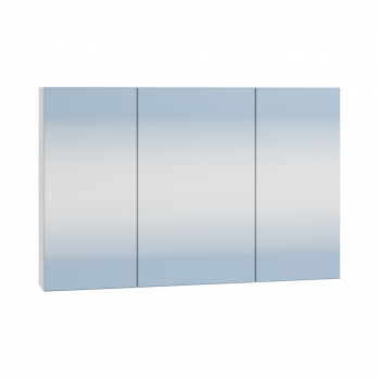 Зеркало-шкаф Санта Аврора 100 универсальный (700350), белый