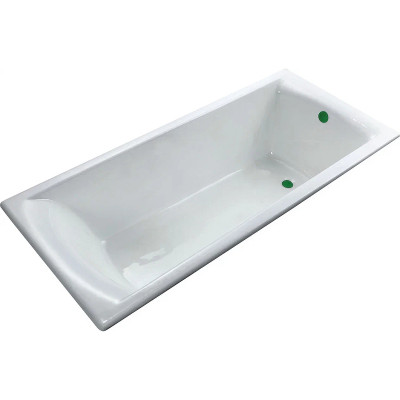 Чугунная ванна Kaiser 170х75 КВ-1804 с антискользящим покрытием прямоугольная