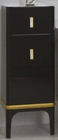 Шкаф напольный с одним выдвижным ящиком и одной распашной дверкой BelBagno PRADO-1100-AC-PC-NL