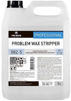 Pro-brite 082-5 Problem Wax Stripper средство для снятия трудноудаляемых полимерных покрытий