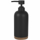 Дозатор жидкого мыла WasserKRAFT Vils K-6199 черный  (K-6199)