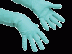 Резиновые перчатки многоцелевые M Голубой (100753)