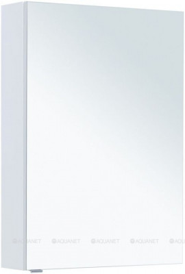 Зеркальный шкаф в ванную Aquanet Алвита New 60 Белый матовый (00277538)