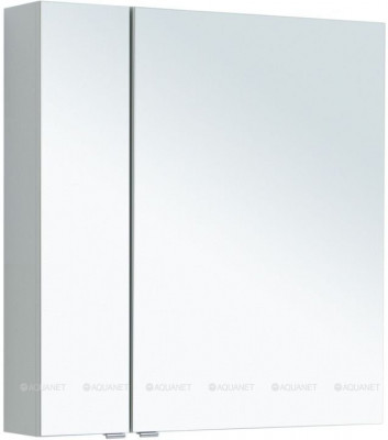 Зеркальный шкаф в ванную Aquanet Алвита New 80 Серый (00277536)