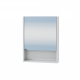 Зеркало-шкаф Санта Сити 50 с полкой универсальный (700336), белый  (700336)