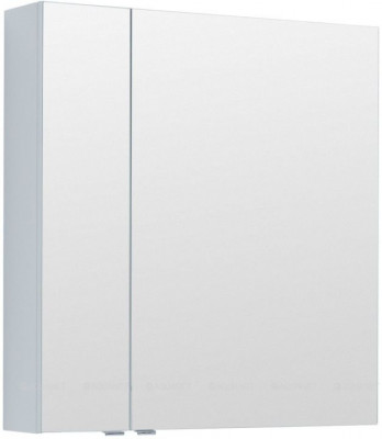 Зеркальный шкаф в ванную Aquanet Алвита New 80 Белый матовый (00277534)
